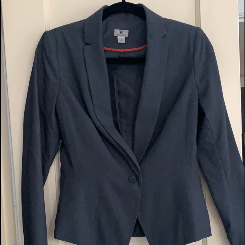 Gray blazer size 6